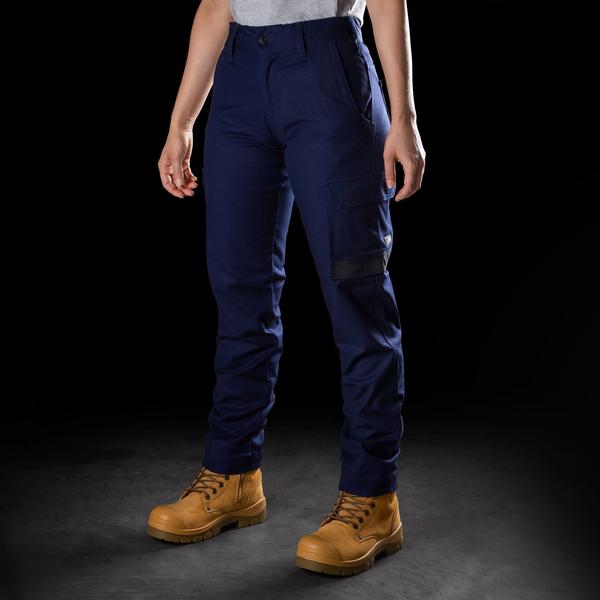 HDE Yoga Dress Pants for Women Straight Leg Pull On Pants with 8 Pockets Navy  Blue - XL Long - Walmart.com